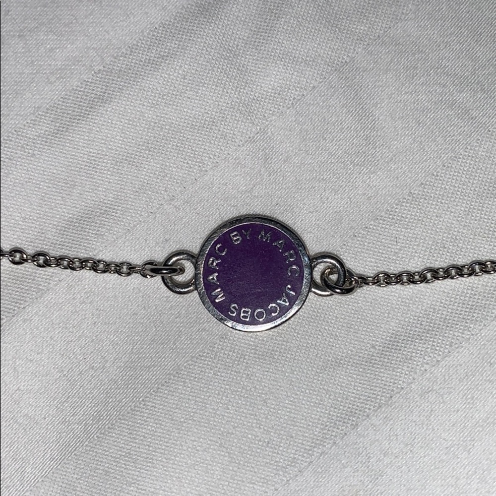 Marc by Marc Jacobs Enamel Logo Disc Bracelet